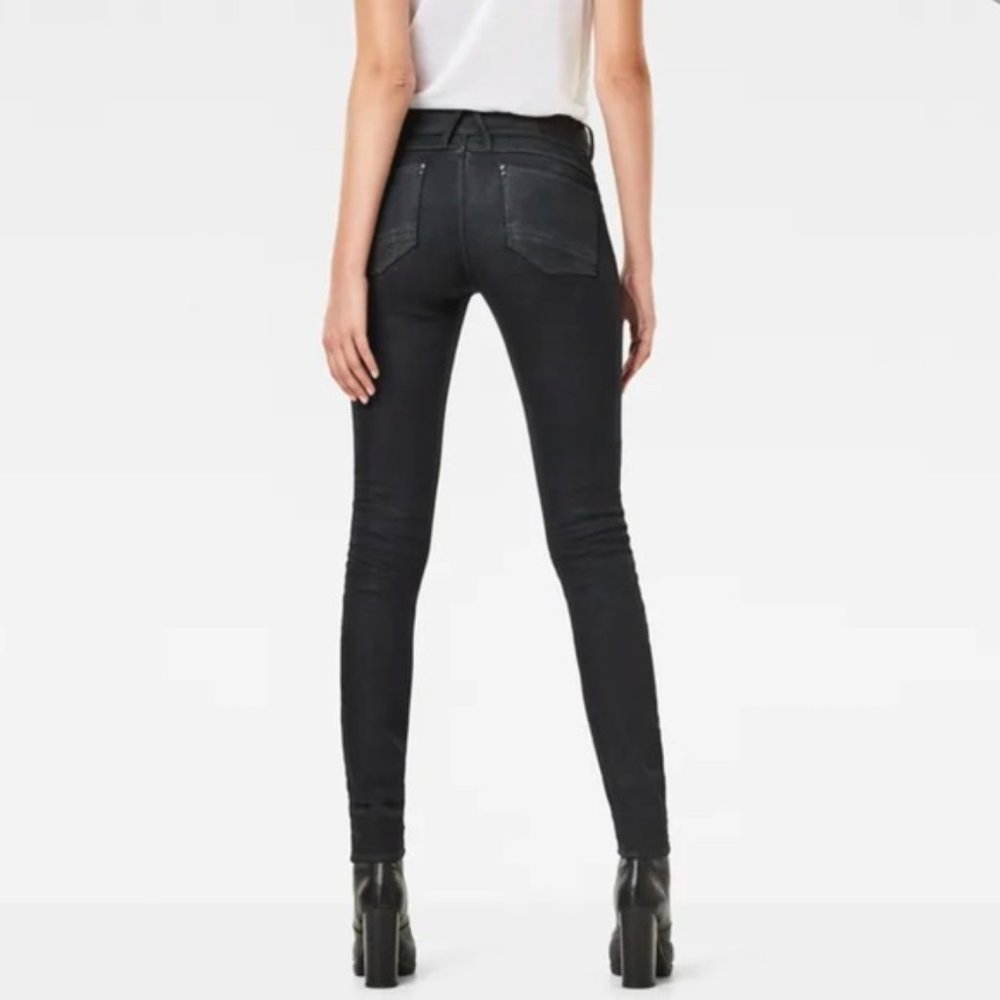 G-Star Women's Skinny Jeans - Black Glitter NWOT Size 26